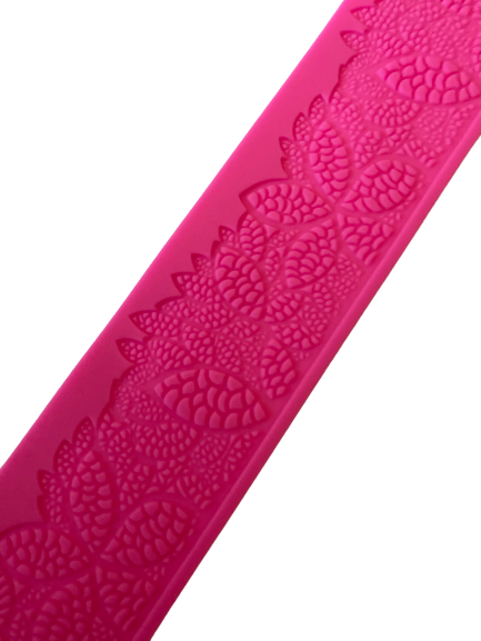 Silicone mould, lace border, 37x4.5cm N831314