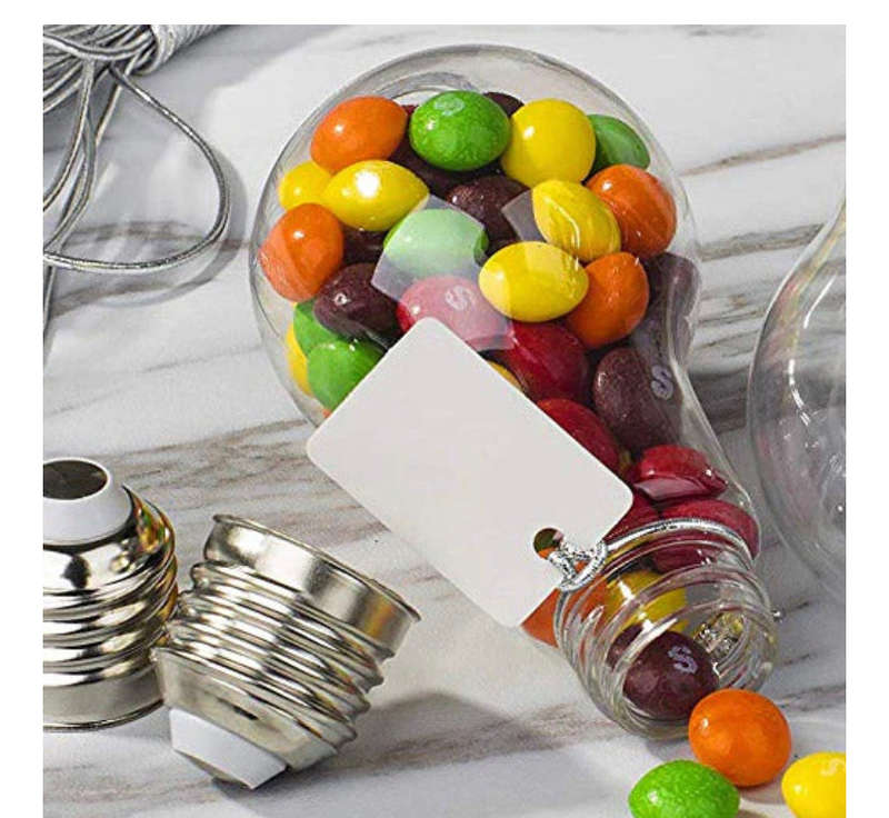 Plastic Light Bulb Container 14cm
