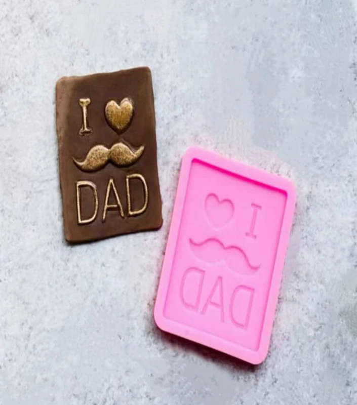 Silicone Mould I Love Dad