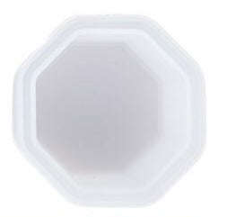 Pendant  soft silicone mould for resin jewelry, octagon 6cm