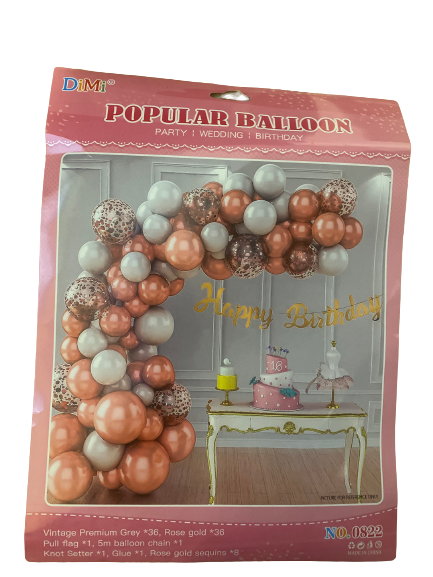 0822 Balloon Arch Garland