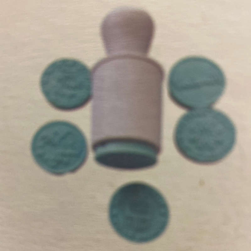Biscuits Stamp Happy Birthday