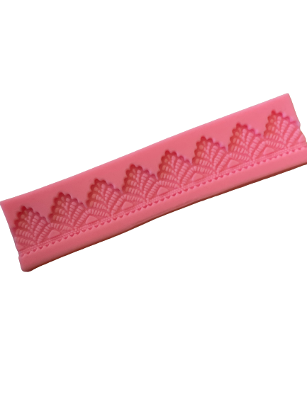 Silicone Mould Lace Border 18.5x2.8cm N831311