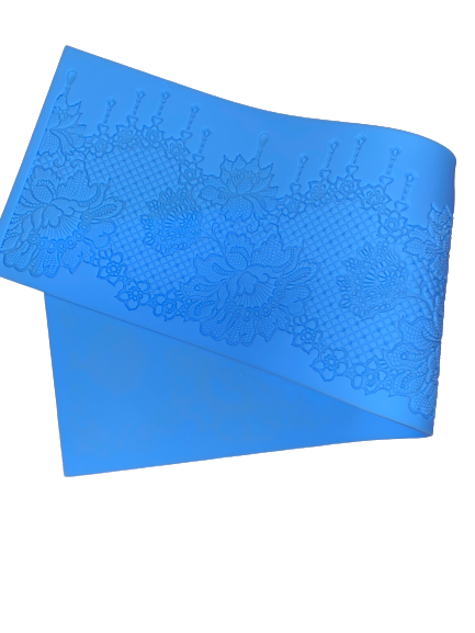 Silicone Floral Lace Mat
