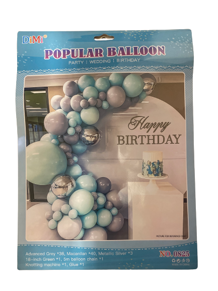 0825 Balloon Arch Garland