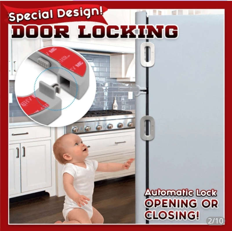 Child safety lock for doors