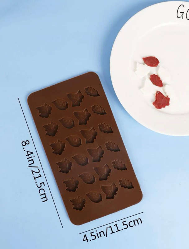 Nr41 Silicone Mould Chocolate Truffle Leaves