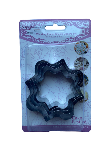 Frame Box Metal Cookie Cutters Set. A
