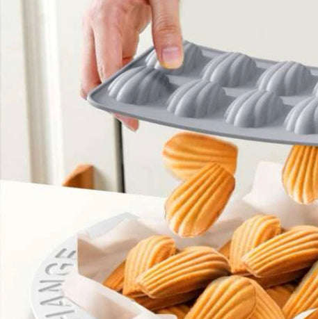 A383-1 U Madeleine Chocolate Truffle Soap Silicone Mould
