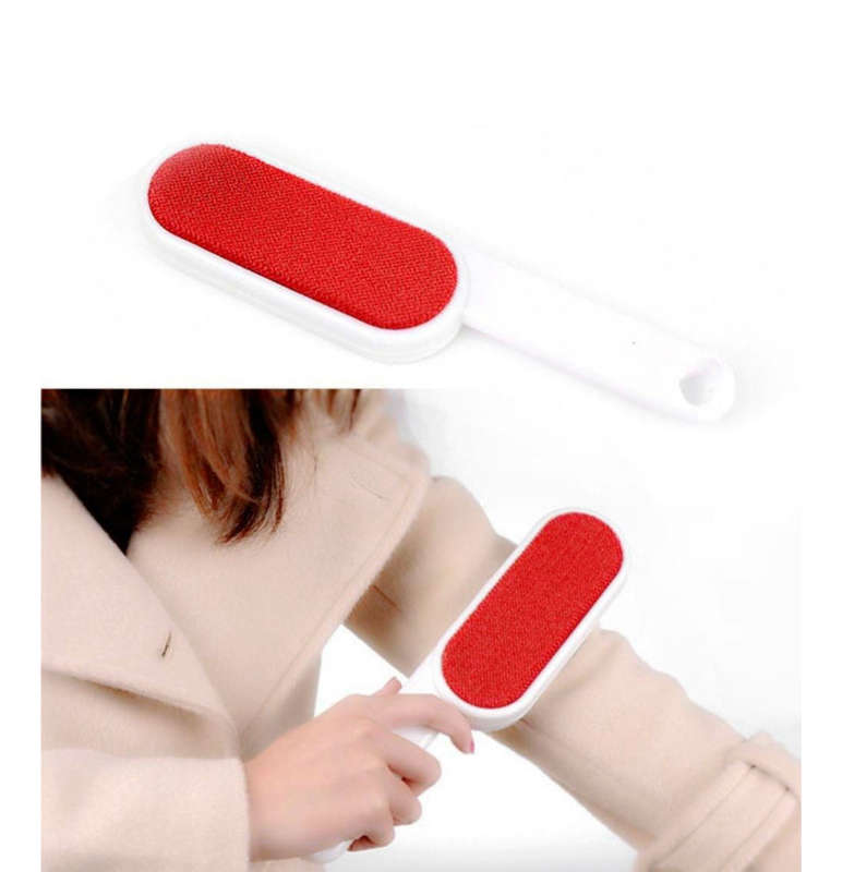 Double sided fluff brush