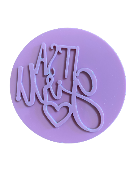 Biscuit Stamp It's a Girl 8cm