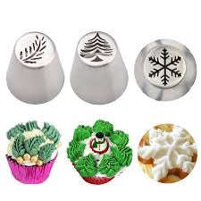 12pc Christmas Russian nozzle set