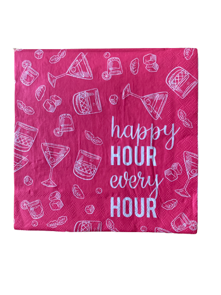 Happy Hour Serviettes