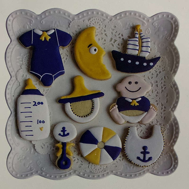 S803 Baby Plastic Cookie Cutter