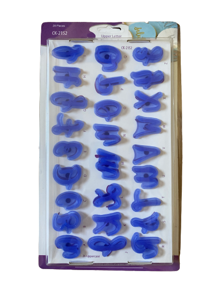 CK-2152 Uppercase Alphabet Stamps 26pcs