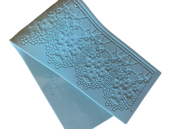 Silicone lace vintage flower
