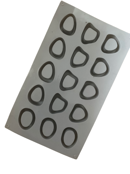 Silicone mould chocolate cups