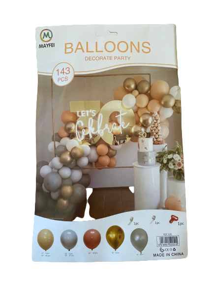 TOT-225 Balloon Arch Garland 143pcs