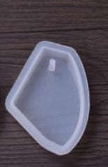 Pendant  soft silicone mould for resin jewelry,size of mould 7.5x6cm
