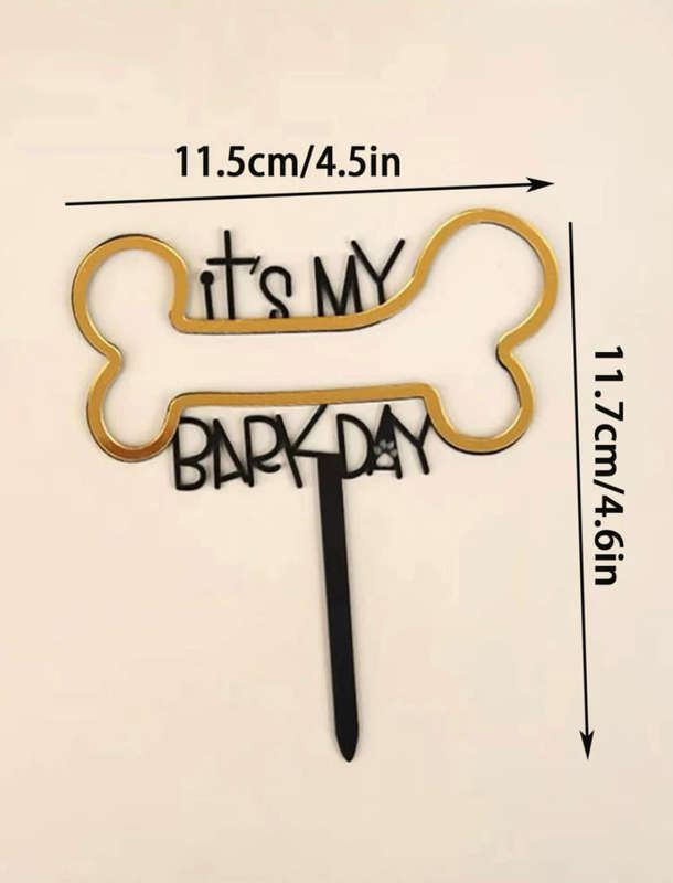 Nr5 Acrylic Cake Topper