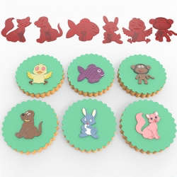 Pastime Cute Animal Transfer set
