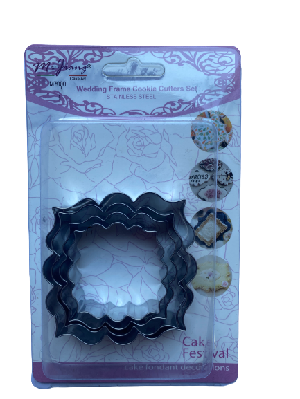 Frame Box Metal Cookie Cutters Set D