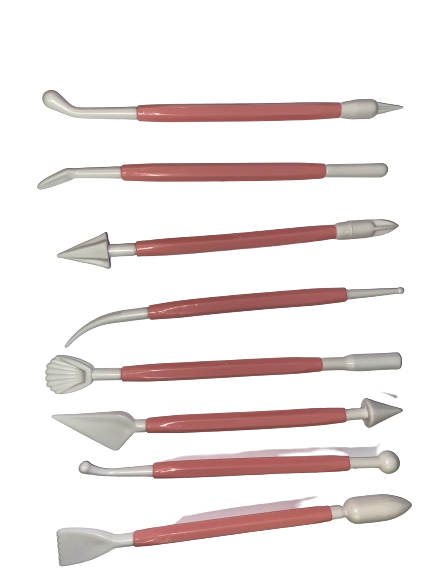 Fondant Modelling tools set, 8 pieces