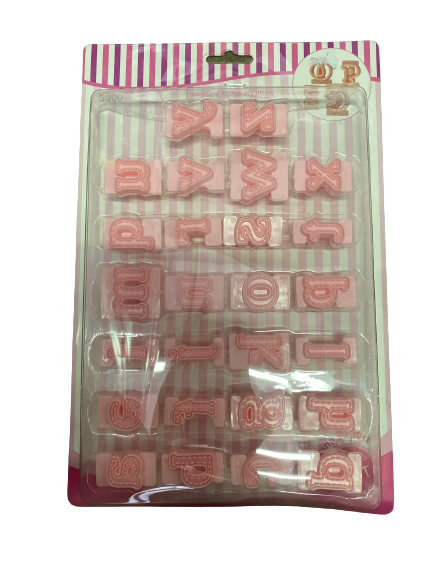 Alphabet Lowercase Patchwork Cutter Set S900