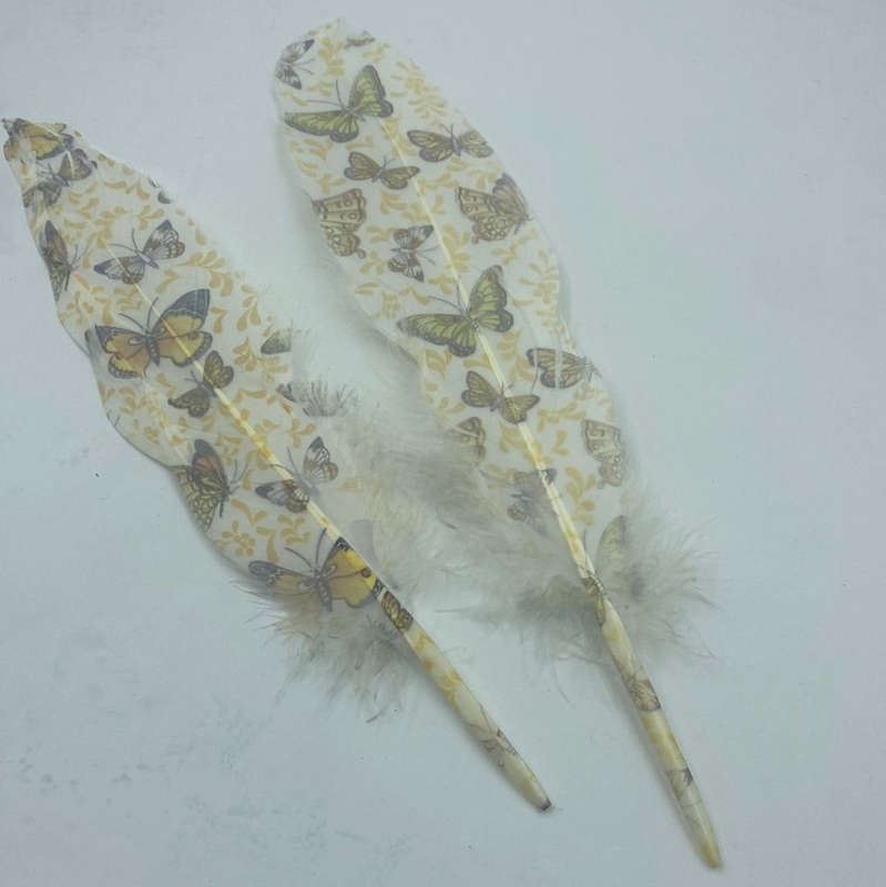 TOT-0842-17  Feathers Butterflies