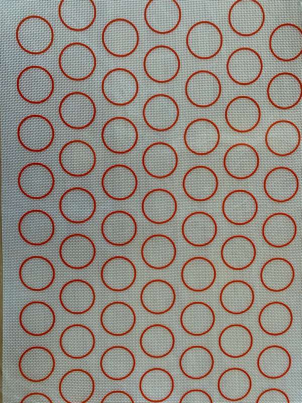 Macaron Mat/ baking sheet, Circle 3.8cm