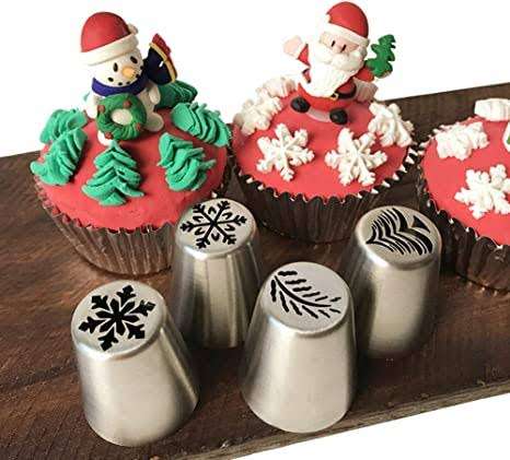 12pc Christmas Russian nozzle set
