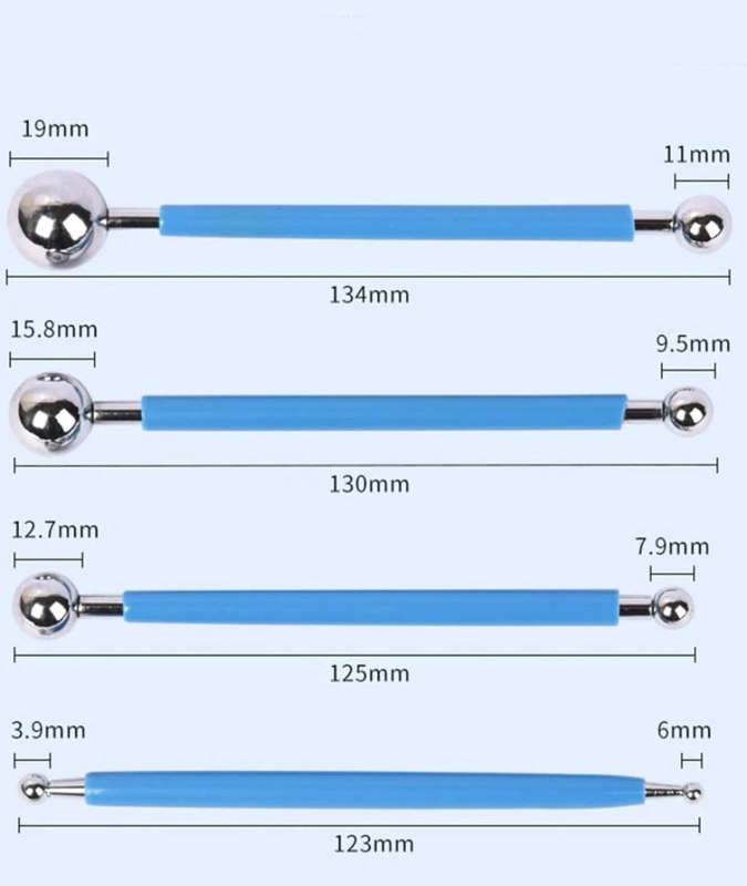 Fondant Modeling Ball Tools tools