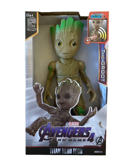 Baby Groot plastic figure 30cm