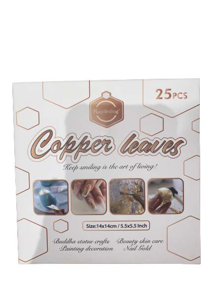 Art Leaf Sheets Rose Gold 25pcs