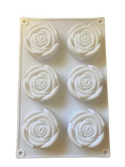 Rose Flower silicone soap or baking mould