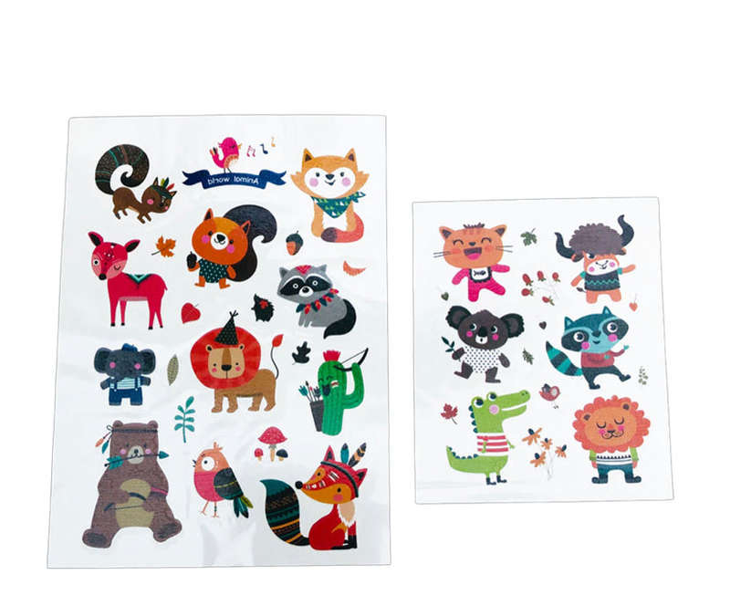 Zoo Temporary Tattoos