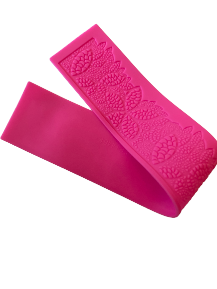 Silicone mould, lace border, 37x4.5cm N831314