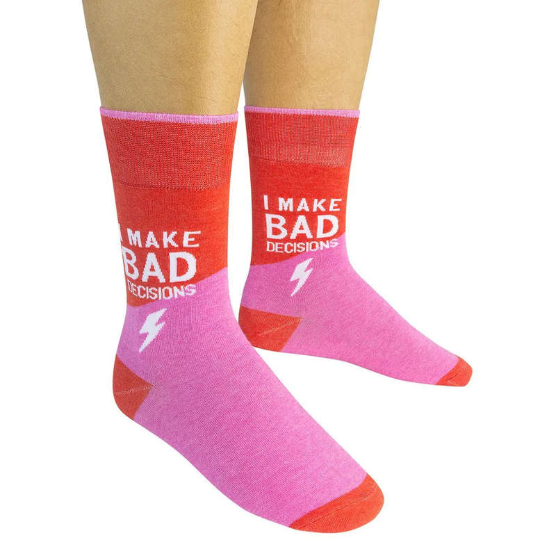Make Bad Decisions Socks