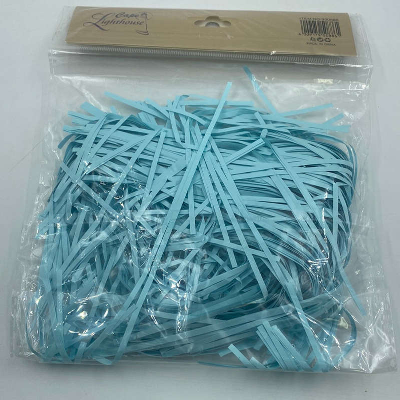 Shredded Paper Blue