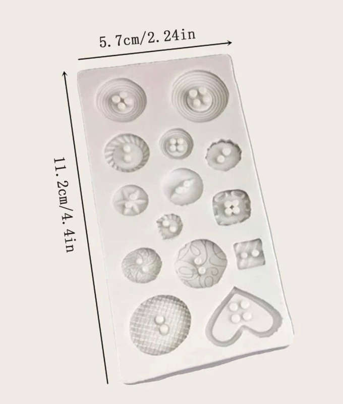 Silicone Mould Buttons