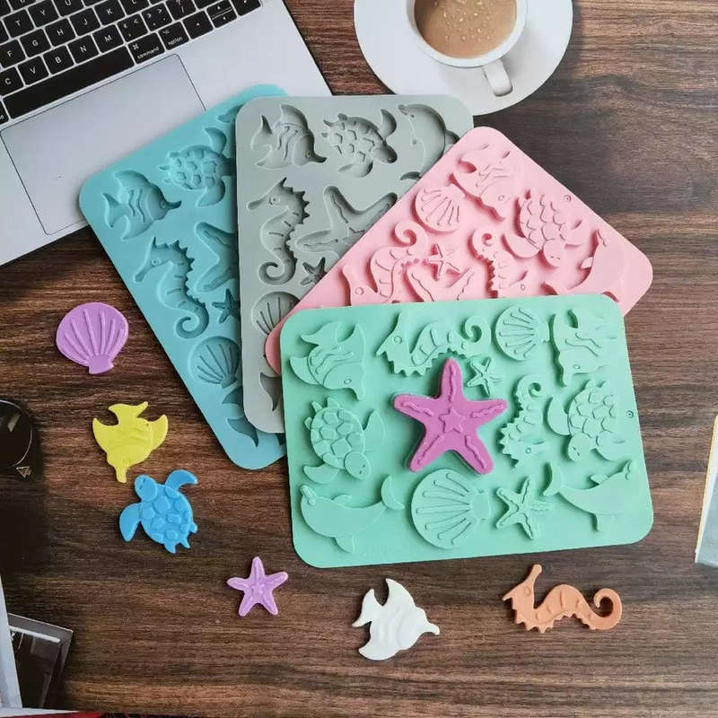 Silicone Mould Chocolate Under The Sea