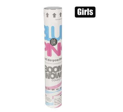 Gender Reveal Confetti Canon Pink