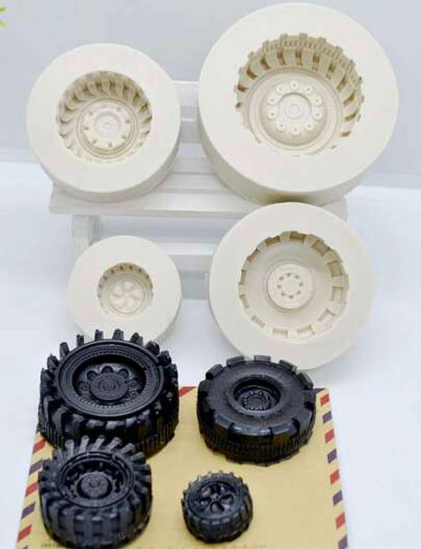 Silicone Mould Tyre Set