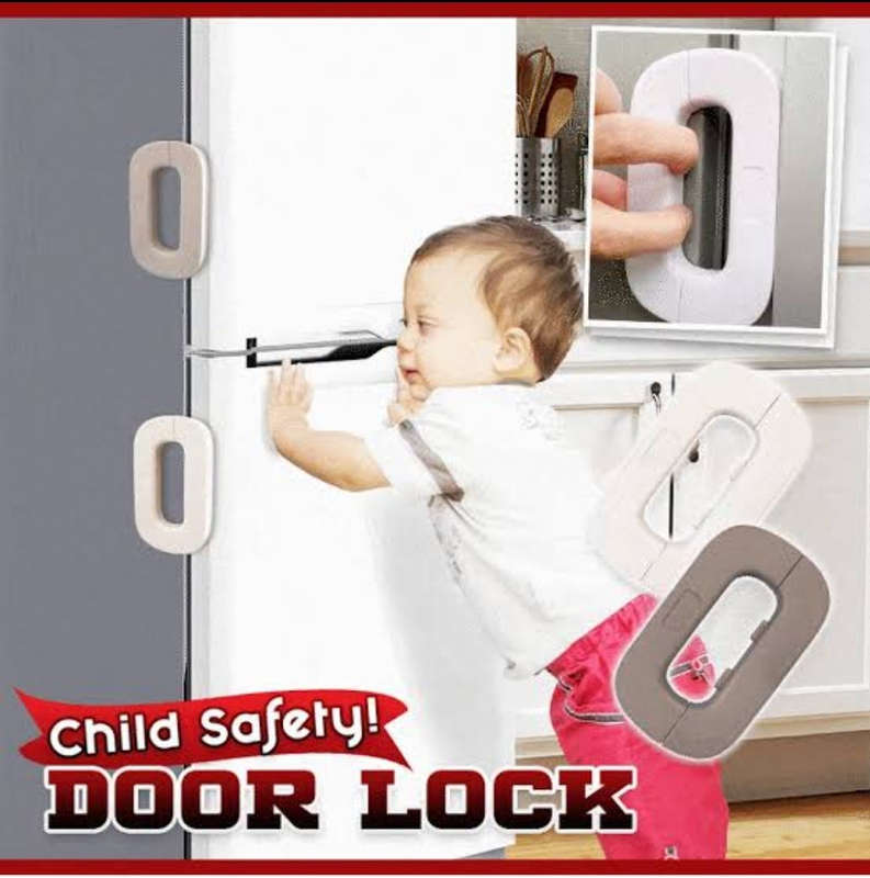 Child safety lock for doors