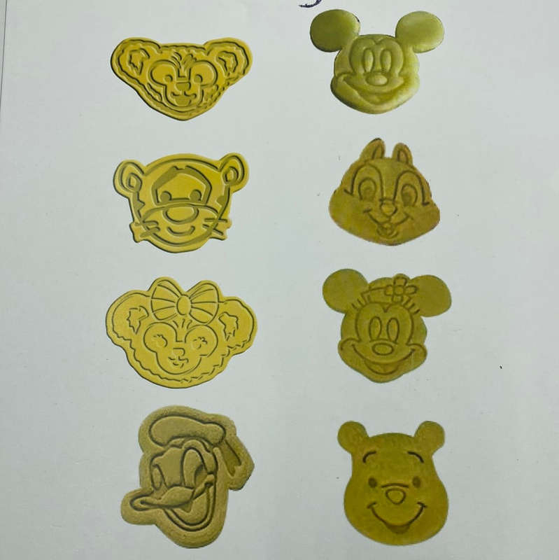 CK-12 Mickey Plastic Cookie Cutter