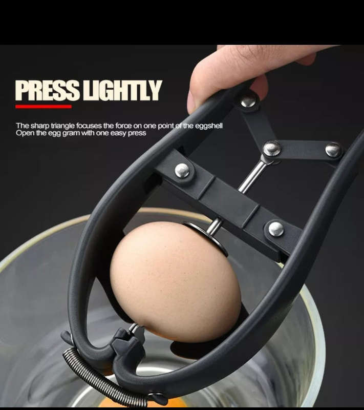 Egg cracker and seperator
