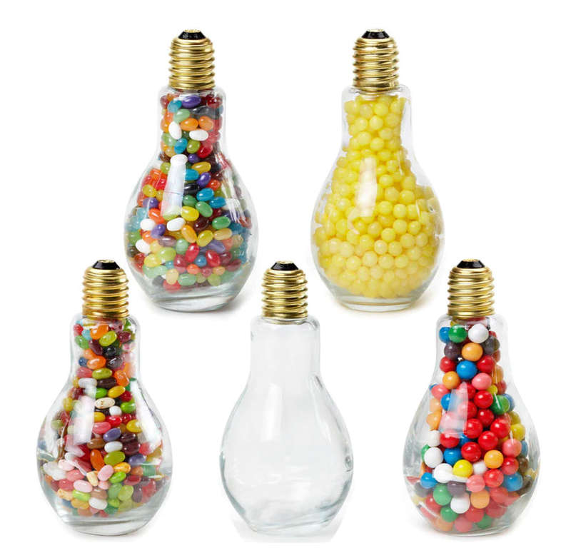 Plastic Light Bulb Container 11 cm