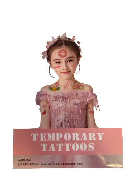 Flamingo Temporary Tattoos