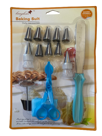 Cake decorating set, 16pc