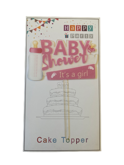 Nr309 Acrylic Cake Topper Baby